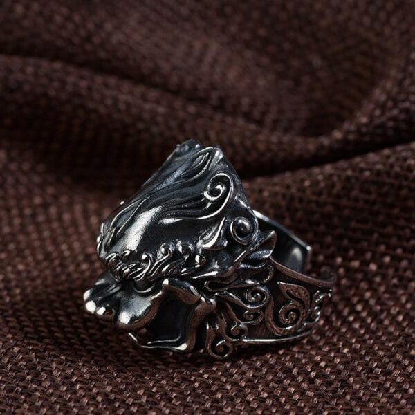 Silver Monster Ring