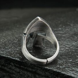 999 Fine Silver Spartan Helmet Ring