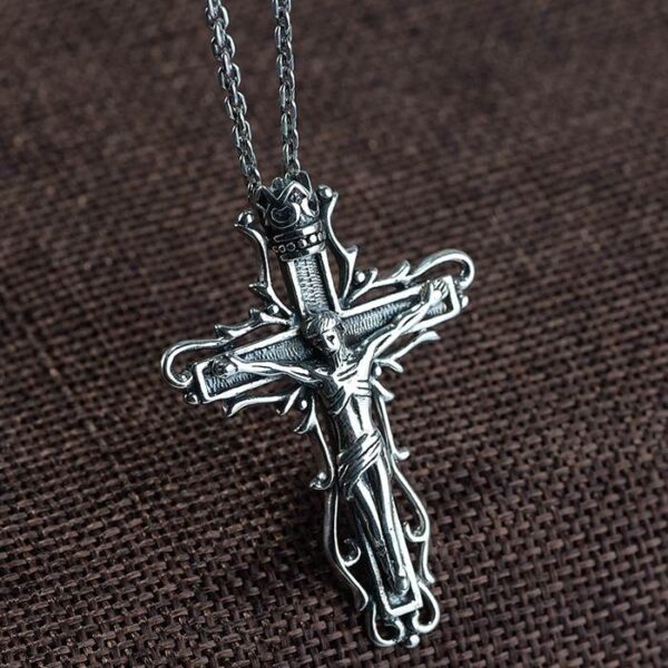 Crucifix Cross Pendant Necklace