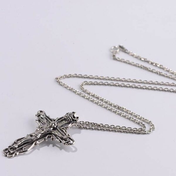 Crucifix Cross Pendant Necklace