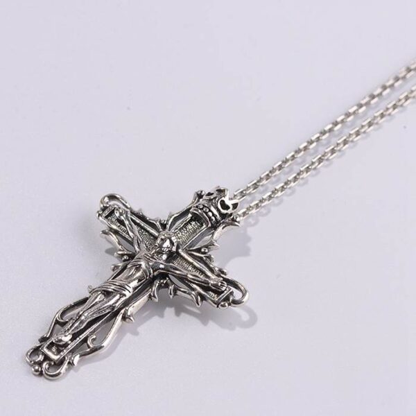 Crucifix Cross Pendant Necklace