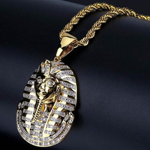 Men's Iced Out Pharaoh Necklace