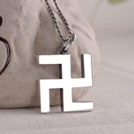 Swastika Pendant Necklace