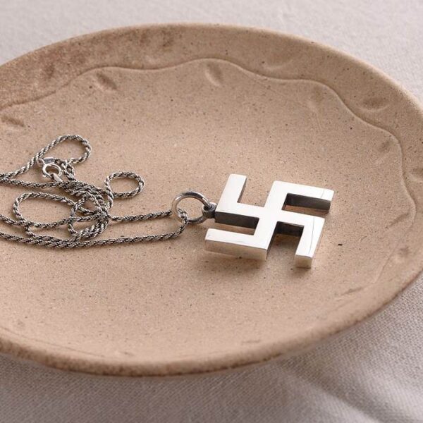 Swastika Pendant Necklace