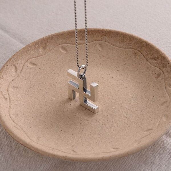 Swastika Pendant Necklace