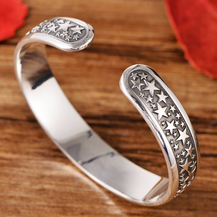 999 Silver Open Turkish Diamond Bracelet, हीरे का सिल्वर ब्रेसलेट, हीरा  चांदी का ब्रेसलेट, डायमंड सिल्वर ब्रेसलेट - The Woke Collection, Lucknow |  ID: 2853169409333