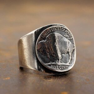 Buffalo Nickel Ring