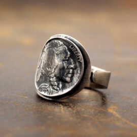 Coin Indian Head Nickel Ring