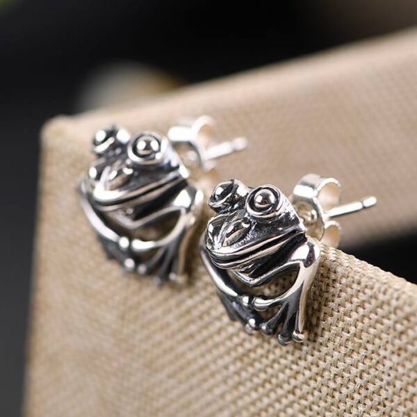 Frog Stud Earrings