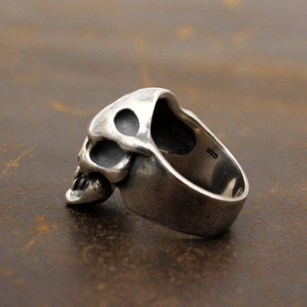 Skull Biker Ring