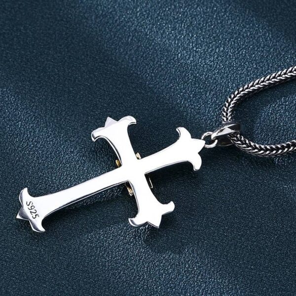 Eye Cross Pendant Necklace