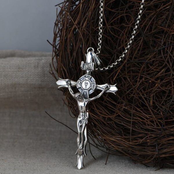 Jesus Crucifix Pendant Necklace