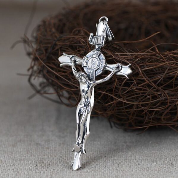 Jesus Crucifix Pendant Necklace