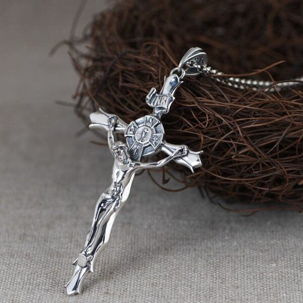 Jesus Crucifix Pendant Necklace