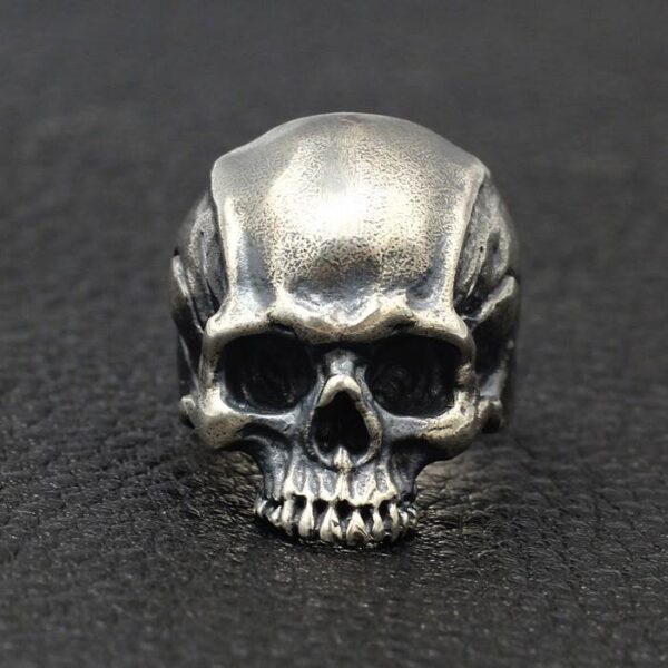 Men's Silver Revenant Skull Ring