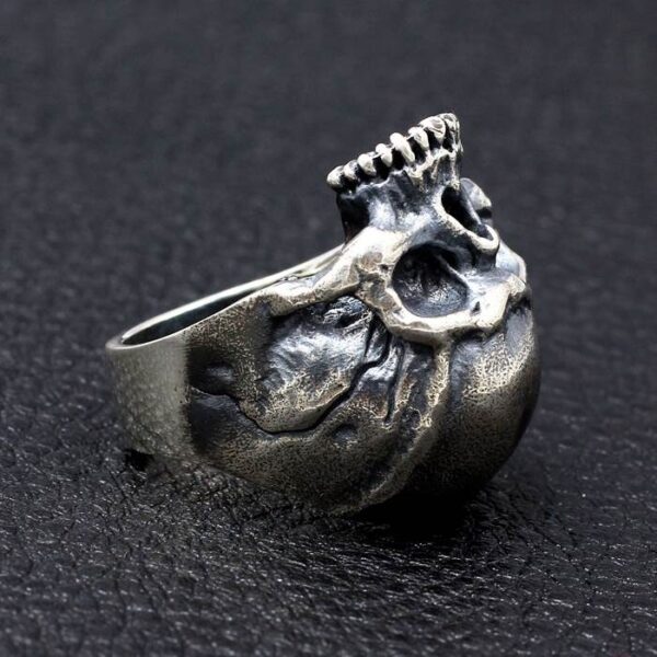Men's Silver Revenant Skull Ring