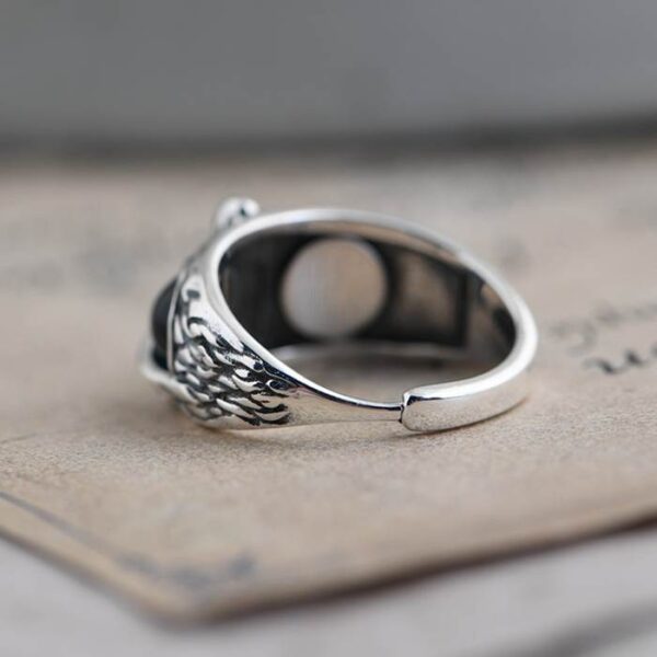 Sterling Silver Owl Ring