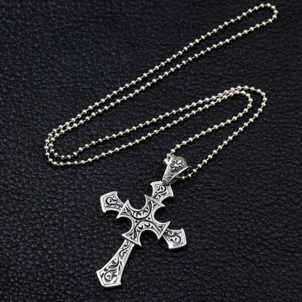 Big Cross Pendant Necklace