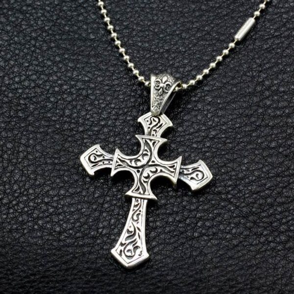 Big Cross Pendant Necklace