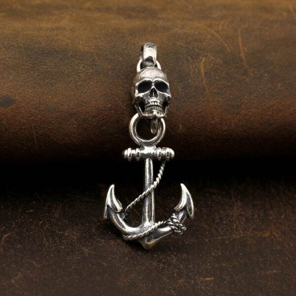 Skull Anchor Pendant