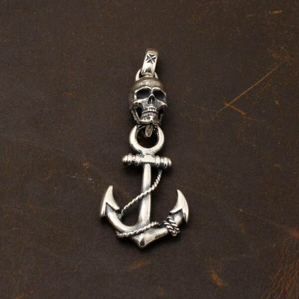 Skull Anchor Pendant