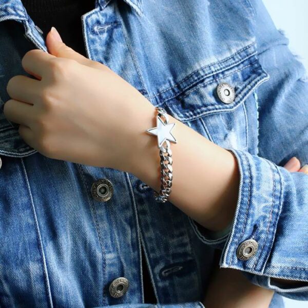 Star Silver Bracelet