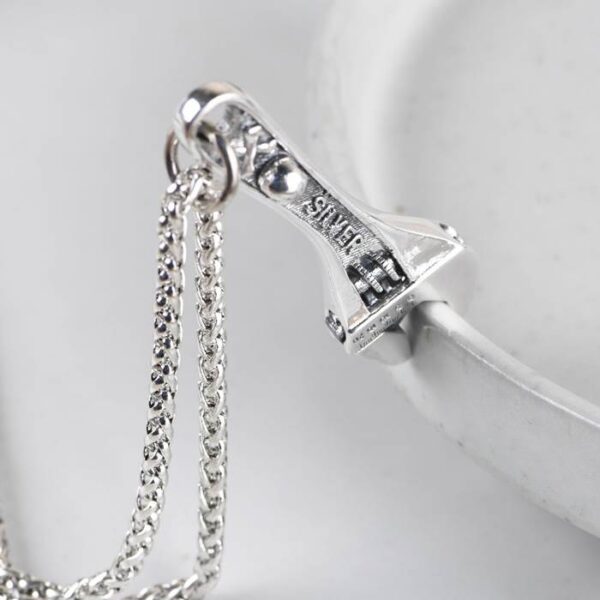 Wrench Pendant Necklace