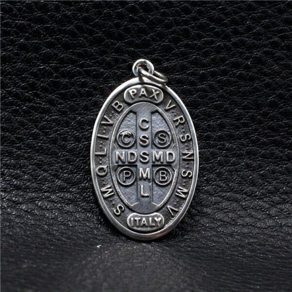 Christian Saint Benedict Medal Pendant