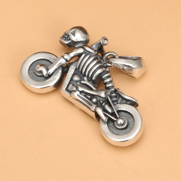 Skeleton Motorcycle Pendant