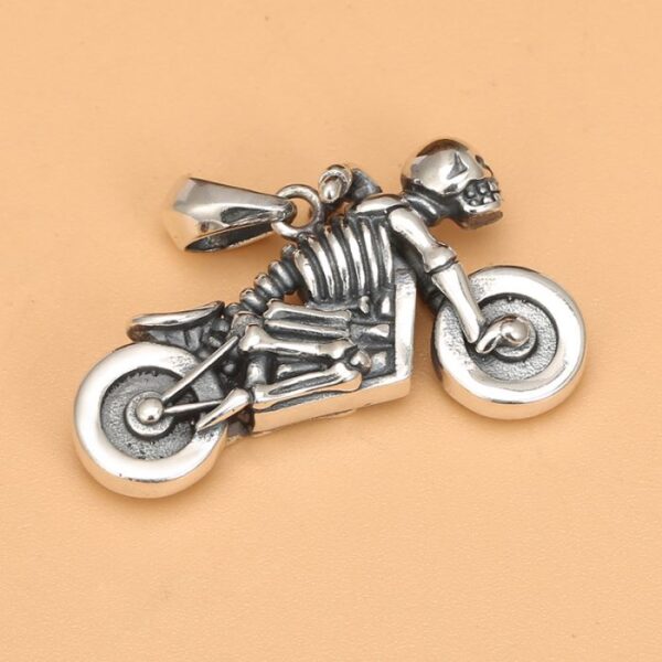 Skeleton Motorcycle Pendant