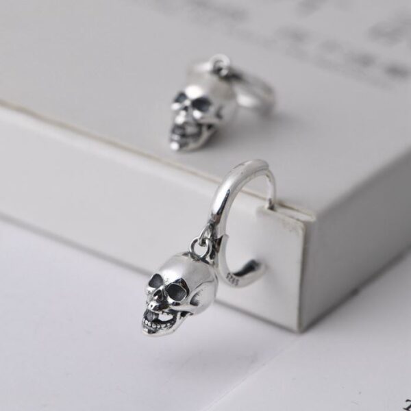 Skull Drop Earrings