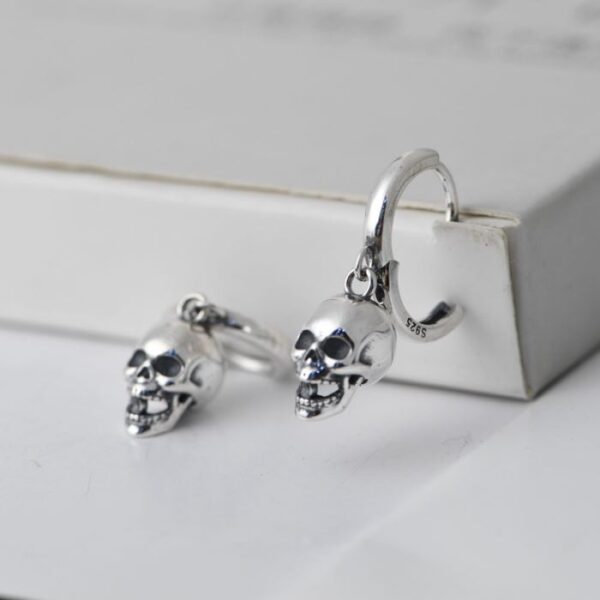 Skull Drop Earrings