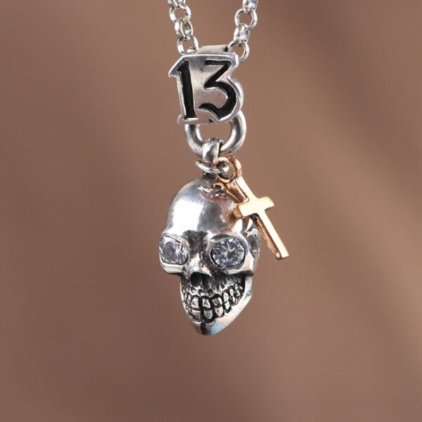 13 Skull Pendant