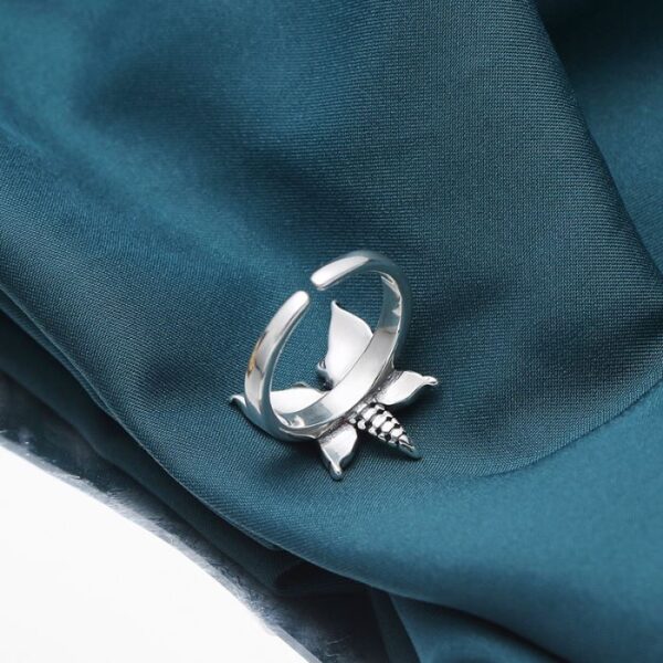 Butterfly Skull Ring