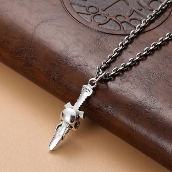 Dagger Skull Pendant