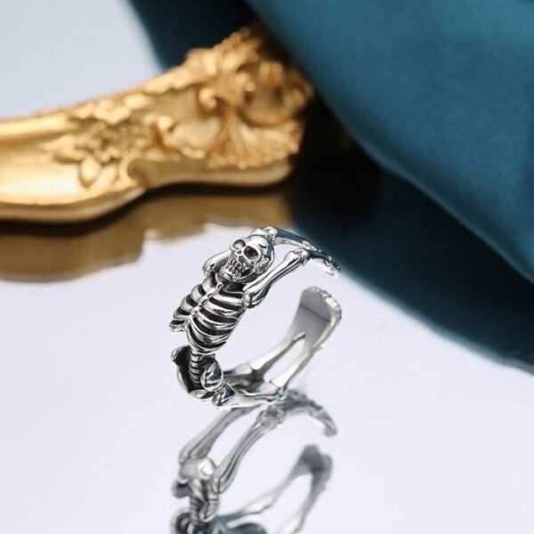 Skrloton Rings Skeleton Ring - VVV Jewelry