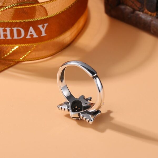 Wings Crown Heart Ring