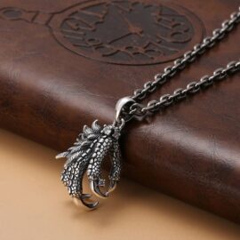 Dragon Claw Pendant Necklace