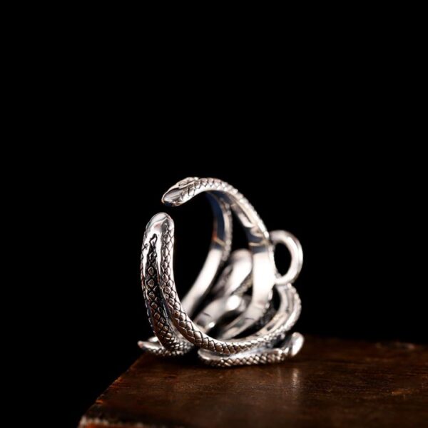 Silver Snake Ring