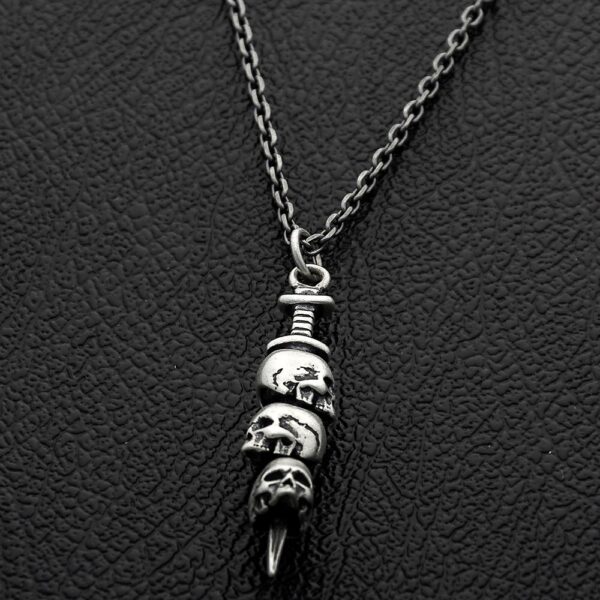 Dagger Skull Necklace