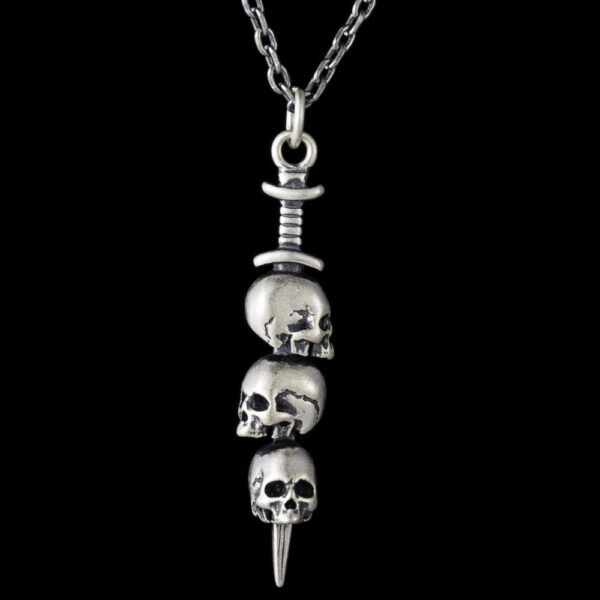 Dagger Skull Necklace