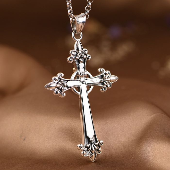 Celtic Cross Skull Necklace