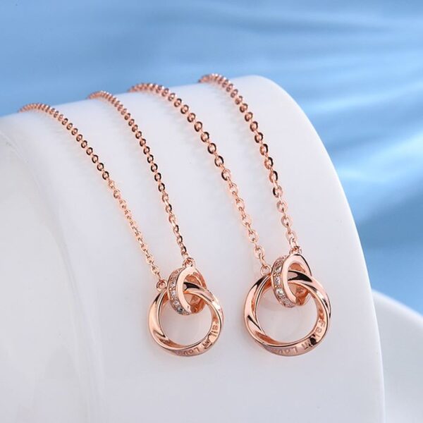 Mobius Couples Necklaces Set