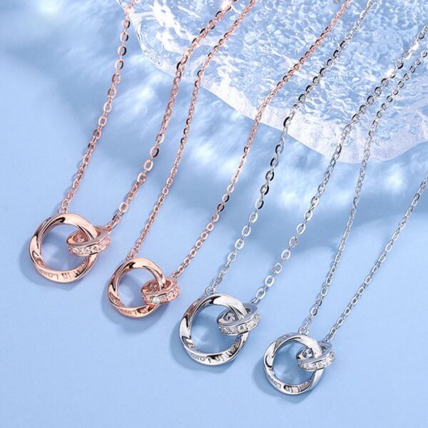 Mobius Couples Necklaces Set