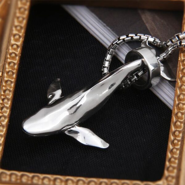 Whale Pendant Necklace