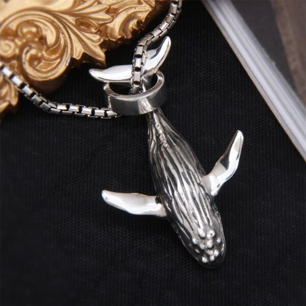 Whale Pendant Necklace