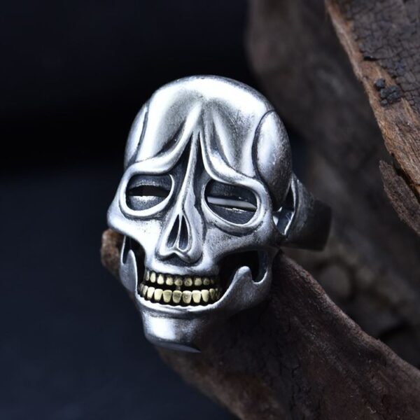 Hip Hop Skull Ring