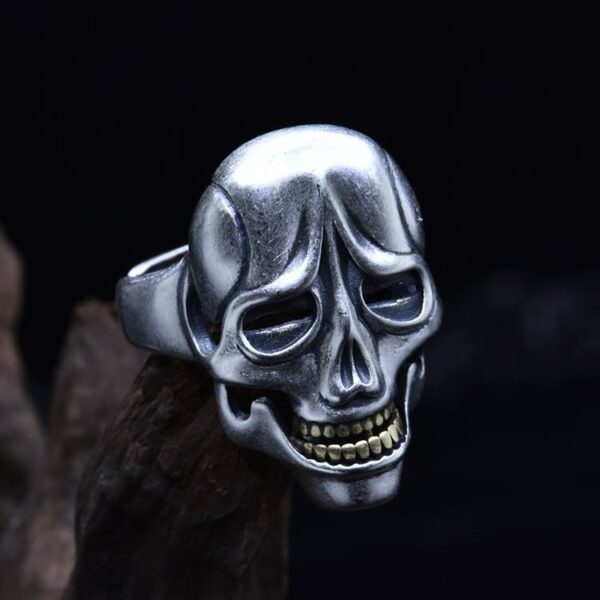 Hip Hop Skull Ring
