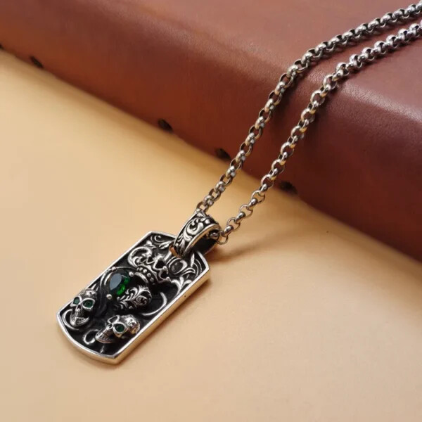 Skull Crown Vine Pendant - Image 5