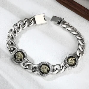 eagle disc bracelet